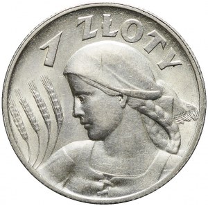 1 złoty 1925, Żniwiarka, Londyn, menniczy
