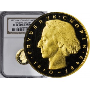 2000 złotych 1977, Fryderyk Chopin