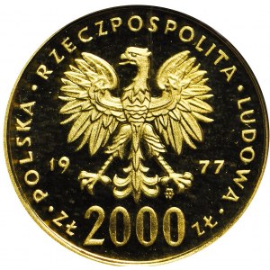 2000 złotych 1977, Fryderyk Chopin