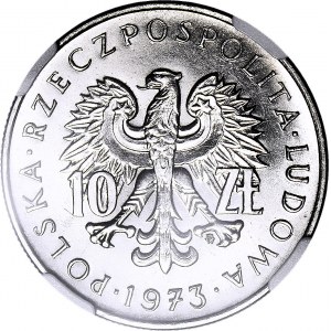 10 złotych 1973, PRÓBA NIKIEL, 200 lat KEN