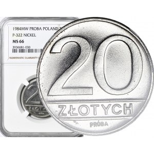 10 złotych 1984, PRÓBA nikiel