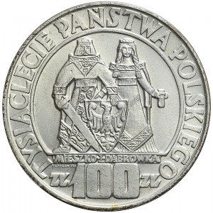 100 złotych 1966, Mieszko i Dąbrówka, piękne