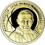 100 złotych 2014, Jan Paweł KANONIZACJA, złoto