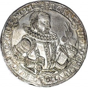Niemcy, Saksonia, F Wilhelm i Jan III /Friedrich Wilhelm u. Johann III/ 1573-1602, Talar 1595, Piękny