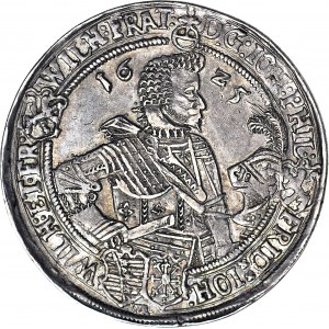 Niemcy, Saksonia-Altenburg, Jan Filip, Fryderyk, Jan Wilhelm i Fryderyk Wilhelm II 1603-1625, Talar 1625 WA, Saalfeld
