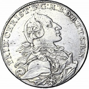 Niemcy, Brandenburgia-Bayreuth, Fryderyk Krystian, Talar 1766 B, Bayreuth