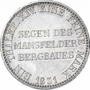 Niemcy, Prusy, Fryderyk Wilhelm, Talar 1831 A, Berlin