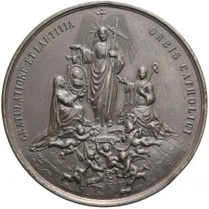 Watykan, Leon XIII, Medal 1887, rzadki