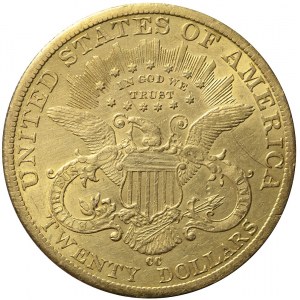 Stany Zjednoczone Ameryki (USA), 20 dolarów 1884 CC, Carson City