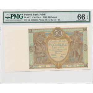 50 złotych 1929, ser. EB