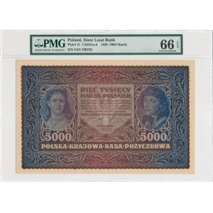 5.000 marek polskich 1920 -II Serja AN