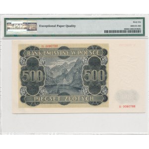 500 złotych 1940, ser. B