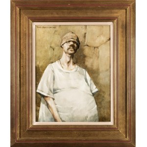 Jerzy Duda-Gracz (1941 - 2004), Self-Portrait / Czapa / - 2, 1985.