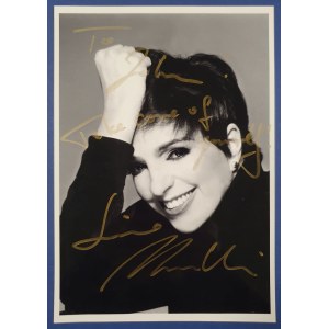 Minelli Liza - zdjęcie z autografem