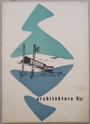Architektura, monthly magazine R.1957 no.6