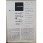 Architektura, miesięcznik R.1963 nr 6 /Powiśle/