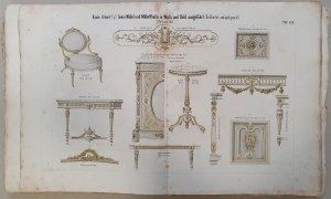 Atlas zu H. F. A. Stöckels Bau-, Kunst- und Möbelschreiner /19th century, intaglio, woodwork, furniture/.