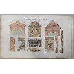 Atlas zu H. F. A. Stöckels Bau-, Kunst- und Möbelschreiner /XIX w., staloryty, stolarstwo, meble/