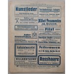 Deutsche Tapezierer Zeitung 1930 nr 15 /dekoracje, zasłony/