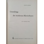 Goebel Josef - Grundzüge des modernen Klavierbaues, 1952 / fortepiany, budowa/