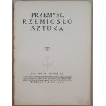 Industry, Craft, Art R.1923 No.1/2 /sgraffito, pottery, furriers/.