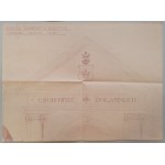 Stryjeński Tadeusz - Plans of the burial chapel, Baranów, 1931