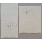 Stryjeński Tadeusz - Plans of the burial chapel, Baranów, 1931