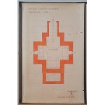 Stryjeński Tadeusz - Plans of the burial chapel, Baranów, 1931