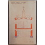 Stryjeński Tadeusz - Plans of the burial chapel, Baranów, 1931