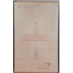 Stryjeński Tadeusz - Plans of the burial chapel, Baranów, 1931