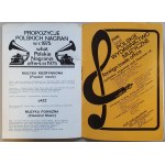 Polskie płyty. Polish record. Nagrania polskie, 1975