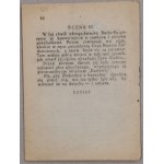 Madame Butterfly, G. Puccini. Tragedja japońska w 3-ch aktach, 1923. /Libretto/