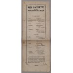 /Program/ Rita Sacchetto, program występu, Poznań, 1919