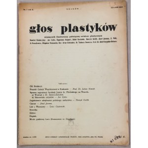 Głos Plastyków 1932 /Cybis, Gotlib, Czyżewski, J.Jarema/