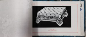 Pattern book of linen and half linen tablecloths, 20th century.