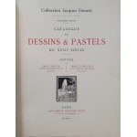 Collection Jacques Doucet. 1. część - rysunki i pastele. Paryż 1912