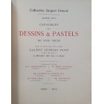 Collection Jacques Doucet. 1. część - rysunki i pastele. Paryż 1912