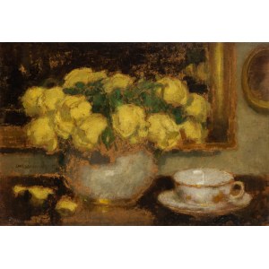 Alfons Karpinski (1875 Rozwadów - 1961 Kraków), Yellow roses