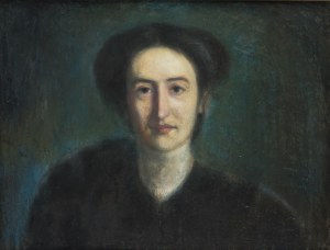 Artur Markowicz (1872 Kraków -1934 tamże), Portret żony, 1908 r.