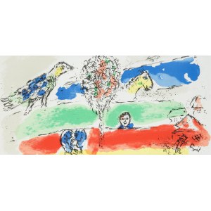 Marc Chagall (1887 Łoźno k. Witebska-1985 Saint-Paul de Vence), Zielona rzeka