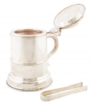 Ice thermos, Milan, Italy, circa 1960.