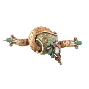 Brooch, second half of 19th century.