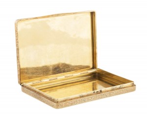 Snuffbox (box for women's business cards), Germany, second half of 20th century.