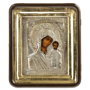 Icon - Our Lady of Kazan, Russia, 20th century.