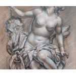 Kamil Strzelecki, Drawing in black crayon