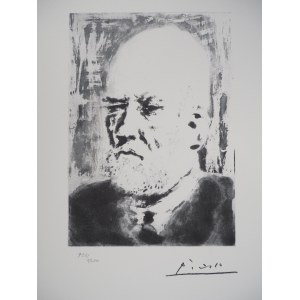 Pablo Picasso(1881-1973),Porträt von Vollard