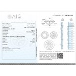 Natürlicher Diamant 0,22 ct I2 AIG Mailand