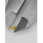 Přírodní diamant 0,09 ct Vs2 ocenění $.861