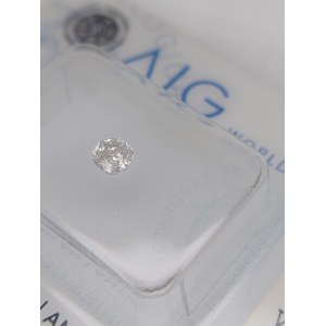 Přírodní diamant 0,18 ct I2 AIG MILAN