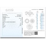 Natürlicher Diamant 0,18 ct I2 AIG MILAN